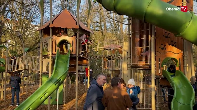 Aire de jeux du parc de Hell à Obernai [VIDEO]