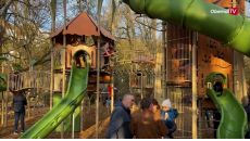 Aire de jeux du parc de Hell à Obernai